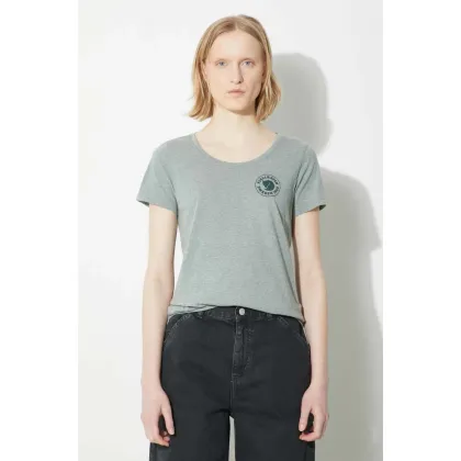 Zdjęcie Fjallraven t-shirt 1960 Logo T-shirt W damski kolor zielony F83513.614.999