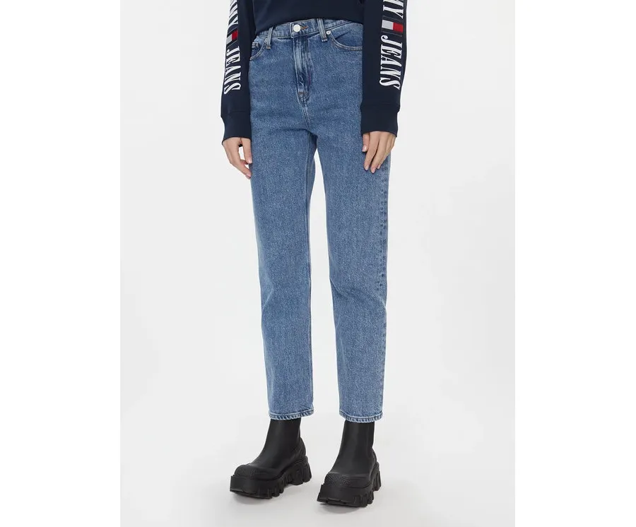 obrazek 1 Tommy Jeans Jeansy Julie DW0DW17491 Niebieski Straight Fit