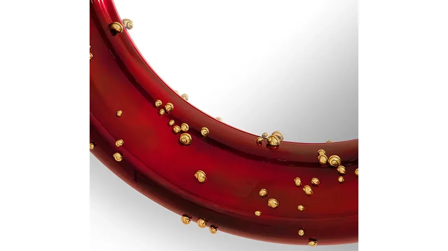 obrazek 4 Stylowe portugalskie okrągłe lustro