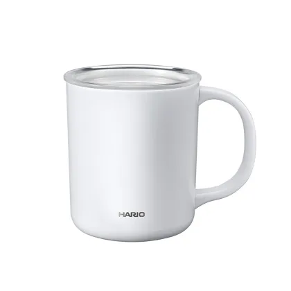 Zdjęcie Hario kubek termiczny z ceramiczną powłoką 350ml bialy HARIO