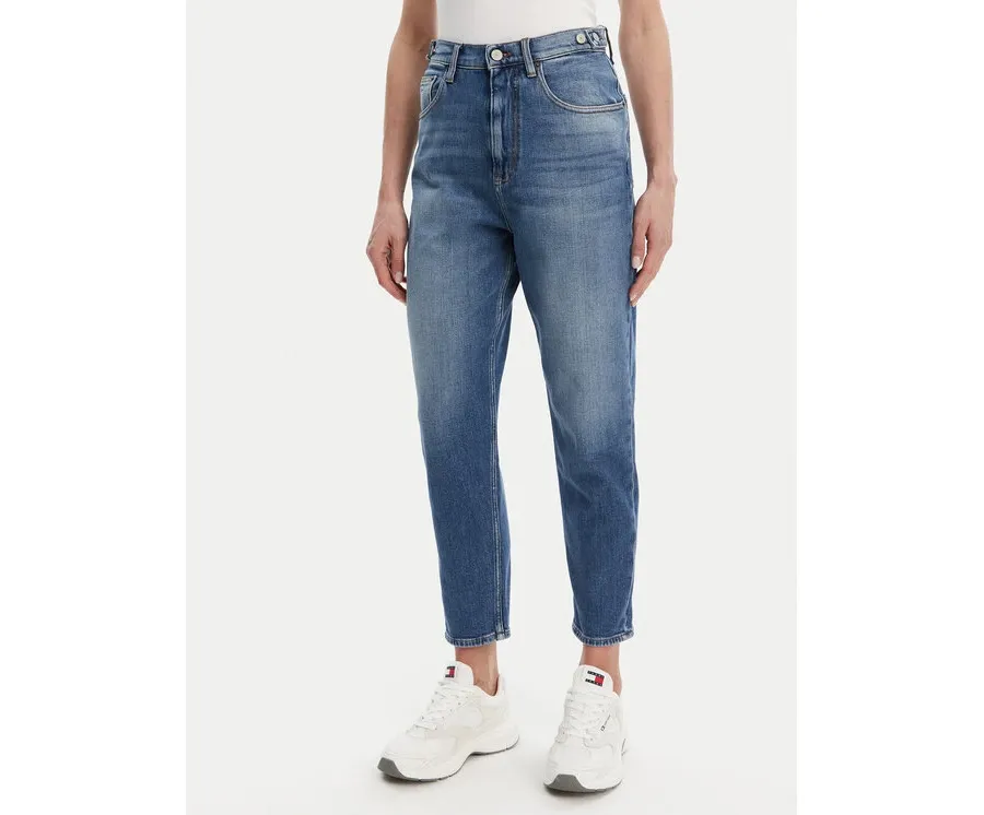 obrazek 1 Tommy Jeans Jeansy DW0DW20578 Niebieski Mom Fit