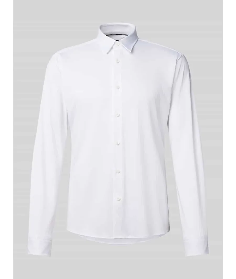 obrazek 1 Koszula biznesowa o kroju slim fit z kołnierzykiem typu kent model ‘Roan’