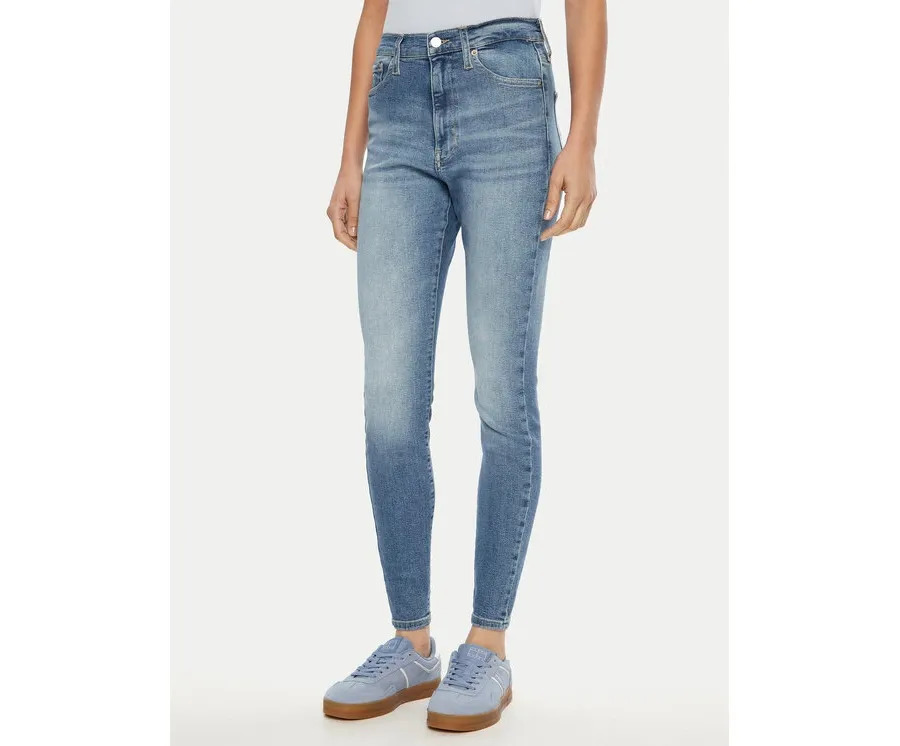 obrazek 1 Tommy Jeans Jeansy Sylvia DW0DW20223 Niebieski Skinny Fit