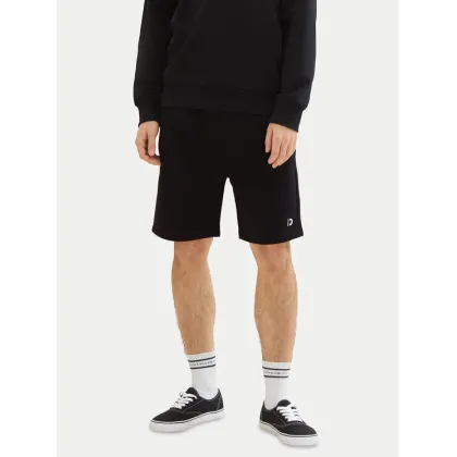 Zdjęcie Tom Tailor Denim Szorty sportowe 1040931 Czarny Relaxed Fit