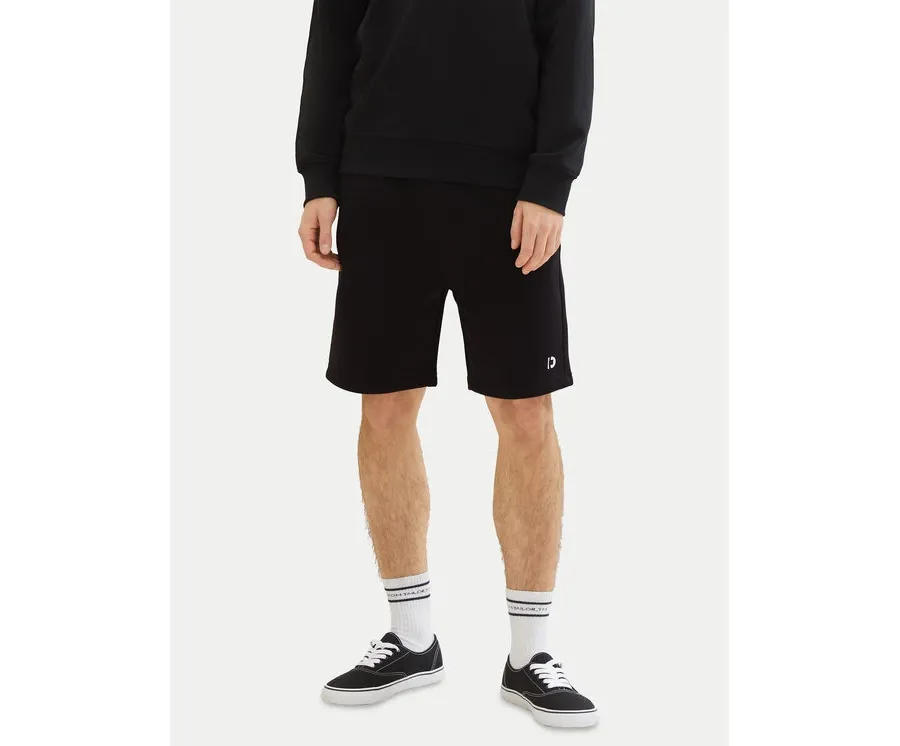 obrazek 1 Tom Tailor Denim Szorty sportowe 1040931 Czarny Relaxed Fit