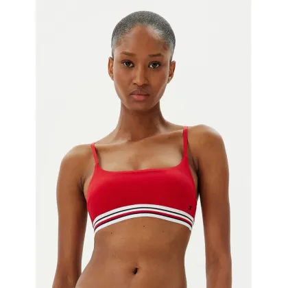 Zdjęcie Tommy Hilfiger Góra od bikini UW0UW05806 Czerwony