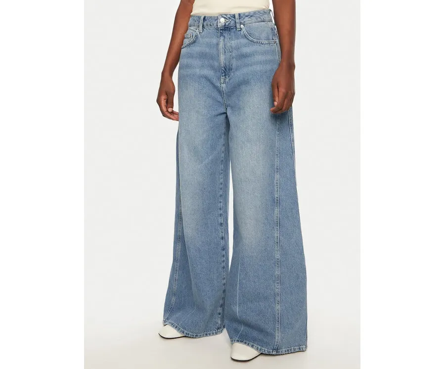 obrazek 1 Herskind Jeansy Katja 5425206 Niebieski Wide Leg