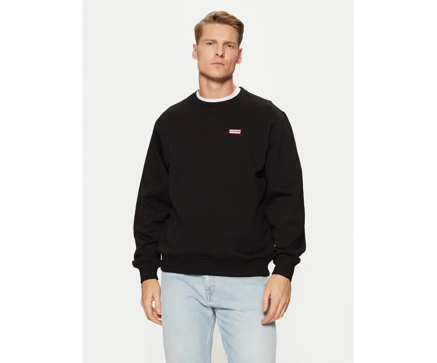 obrazek 1 Hunter Bluza Victor HARM0040242 Czarny Regular Fit