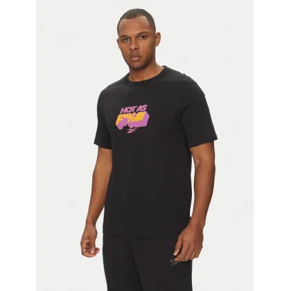 Zdjęcie Reebok T-Shirt 100218834 Czarny Regular Fit
