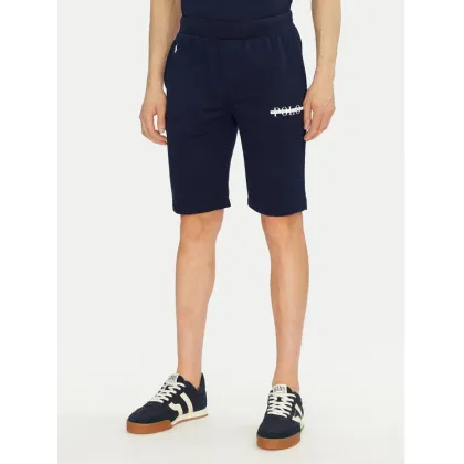 Zdjęcie Polo Ralph Lauren Szorty sportowe 714966107003 Granatowy Regular Fit