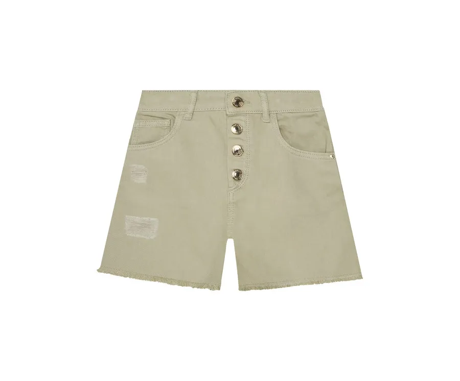 obrazek 1 Guess Szorty materiałowe J5GD29 WH6L0 Beżowy Regular Fit