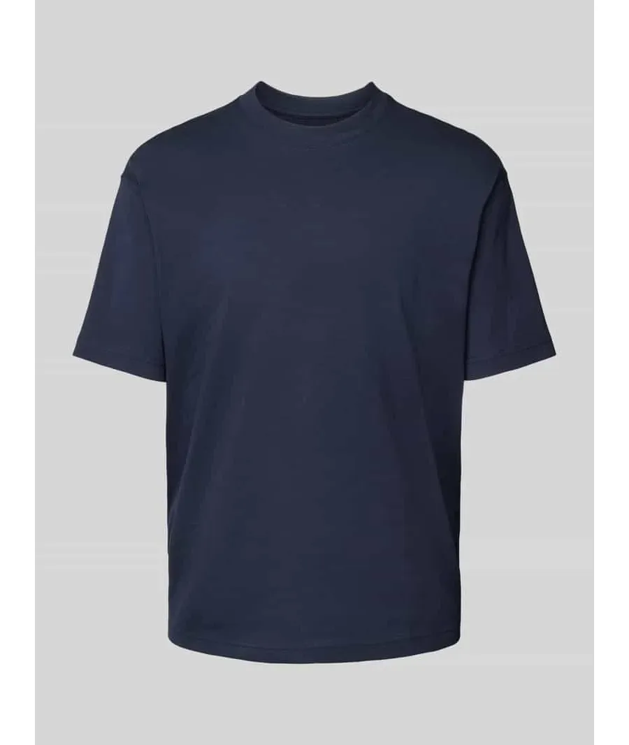 obrazek 1 T-shirt z prążkowanym okrągłym dekoltem