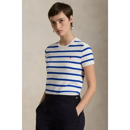 Zdjęcie Polo Ralph Lauren sweter damski kolor niebieski 211891886