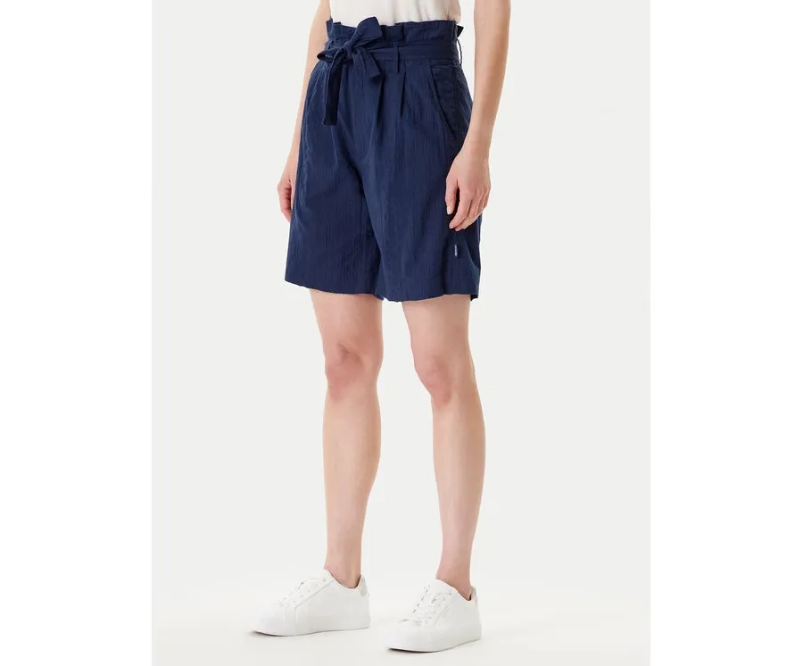 obrazek 1 Mustang Szorty materiałowe Darrah 1016586 Granatowy Relaxed Fit
