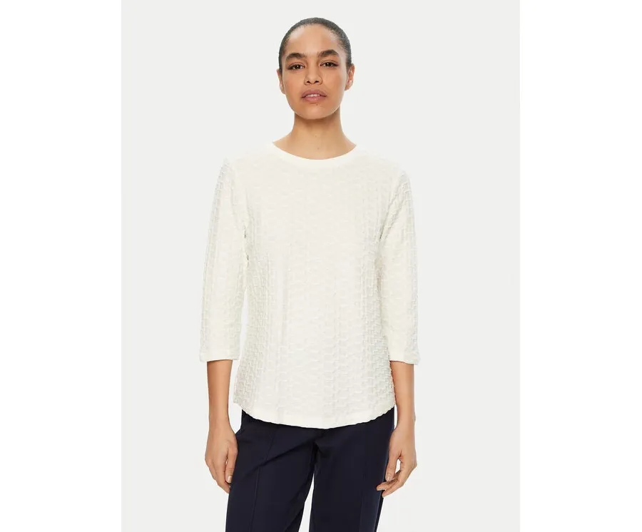 obrazek 1 Olsen Bluzka 11104735 Biały Regular Fit