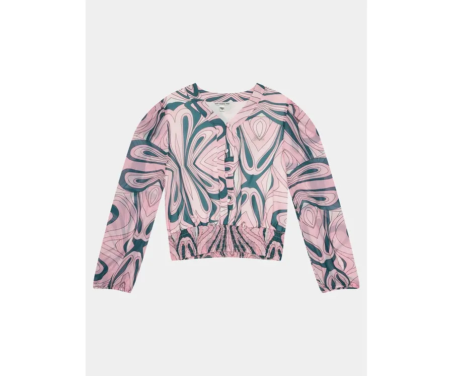 obrazek 1 Guess Bluzka J4RH02 WA2T0 Kolorowy Relaxed Fit