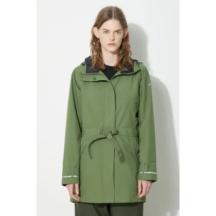 Zdjęcie Columbia parka Here and There damska kolor zielony przejściowa 2034763