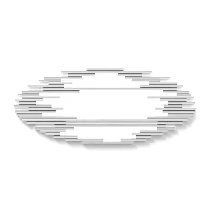 Zdjęcie Luksusowe minimalistyczne lustro ścienne - Bitangra