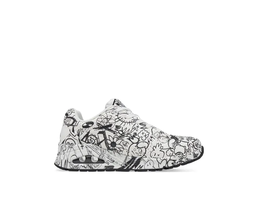 obrazek 1 Skechers Sneakersy 177972/WBK Biały