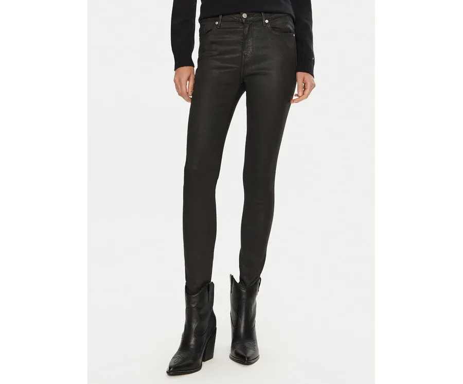 obrazek 1 Tommy Hilfiger Jeansy Harlem WW0WW44122 Czarny Skinny Fit