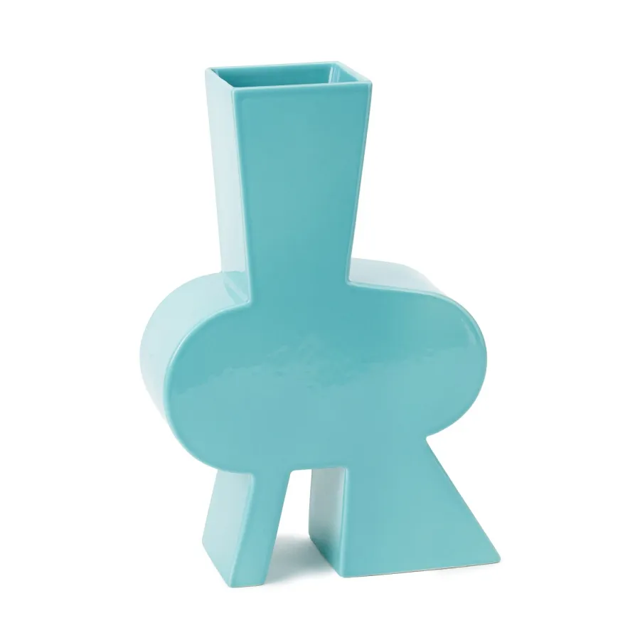 obrazek 1 Stylowy wazon ceramiczny H.32xL.23xP.9 cm