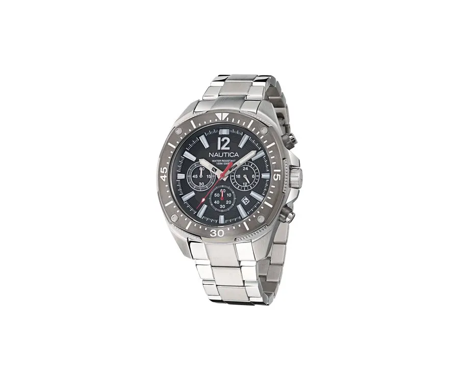 obrazek 1 Nautica Zegarek Sporty Chronograph NAPBSS505 Srebrny