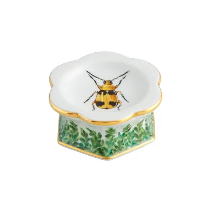 Zdjęcie Luksusowa porcelanowa solniczka Skarabeusz z kolekcji Natura - Vista Alegre