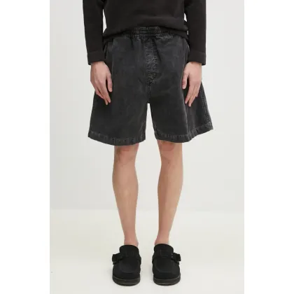Zdjęcie Carhartt WIP szorty sztruksowe Reynold Short męskie kolor szary I034877.890F