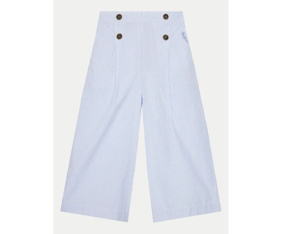 obrazek 1 Pepe Jeans Spodnie materiałowe Ollie PG210793 Niebieski Regular Fit