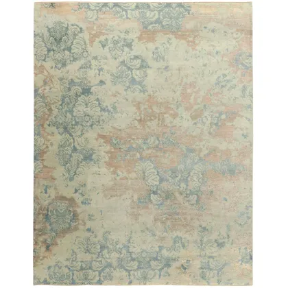 Picture Unconventional pastel exclusive 3D carpet - DAMASK 7093