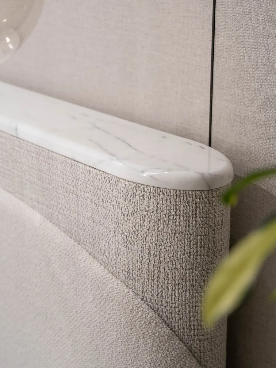 obrazek 19 Eleganckie włoskie łóżko do sypialni - styl modernistyczny