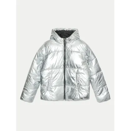 Zdjęcie MICHAEL KORS KIDS Kurtka zimowa R30187 D Srebrny Regular Fit