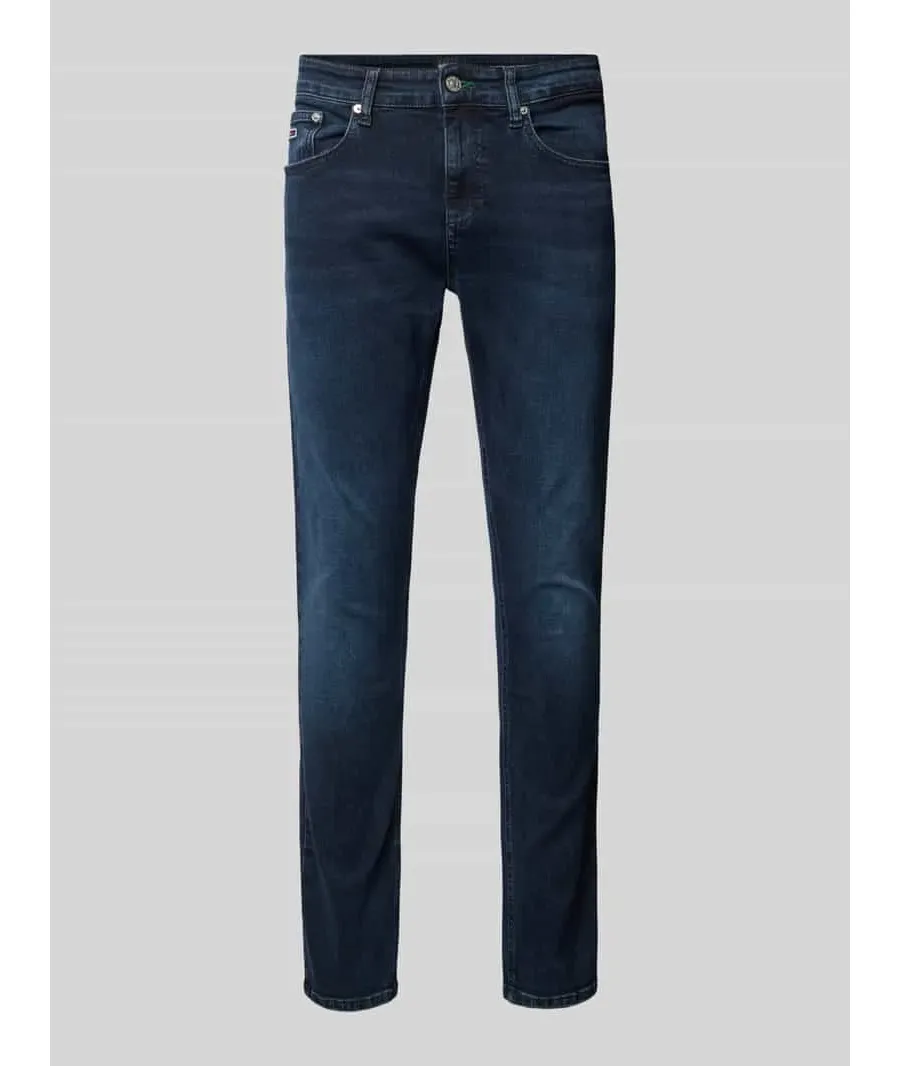 obrazek 1 Jeansy o kroju slim fit z 5 kieszeniami model ‘AUSTIN’