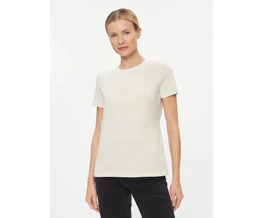 obrazek 1 Tommy Hilfiger T-Shirt Frosted WW0WW38813 Écru Regular Fit