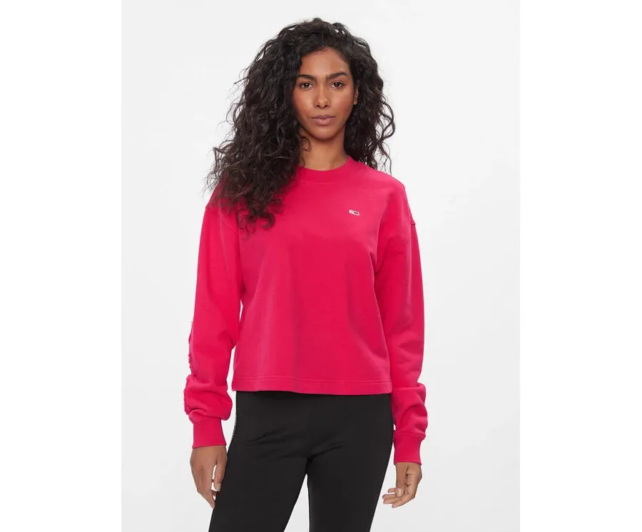 obrazek 1 Tommy Jeans Bluza Tonal DW0DW16402 Różowy Relaxed Fit