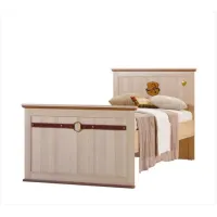 Picture Beautiful bed with a high headboard for a child - Cilek