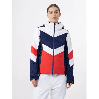 Zdjęcie 4F Kurtka narciarska 4FAW23TTJAF338 Czerwony Slim Fit