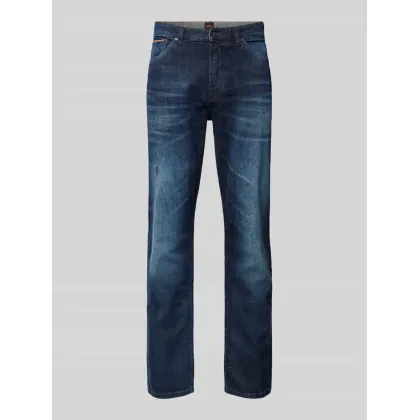 Zdjęcie Jeansy o kroju regular fit z detalem z logo model ‘Selvedge’