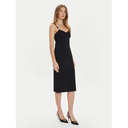 Zdjęcie TWINSET Sukienka koktajlowa 242TP3181 Czarny Slim Fit