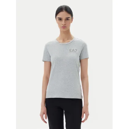 Zdjęcie EA7 Emporio Armani T-Shirt 7W000492 AF10373 O8002 Szary Regular Fit