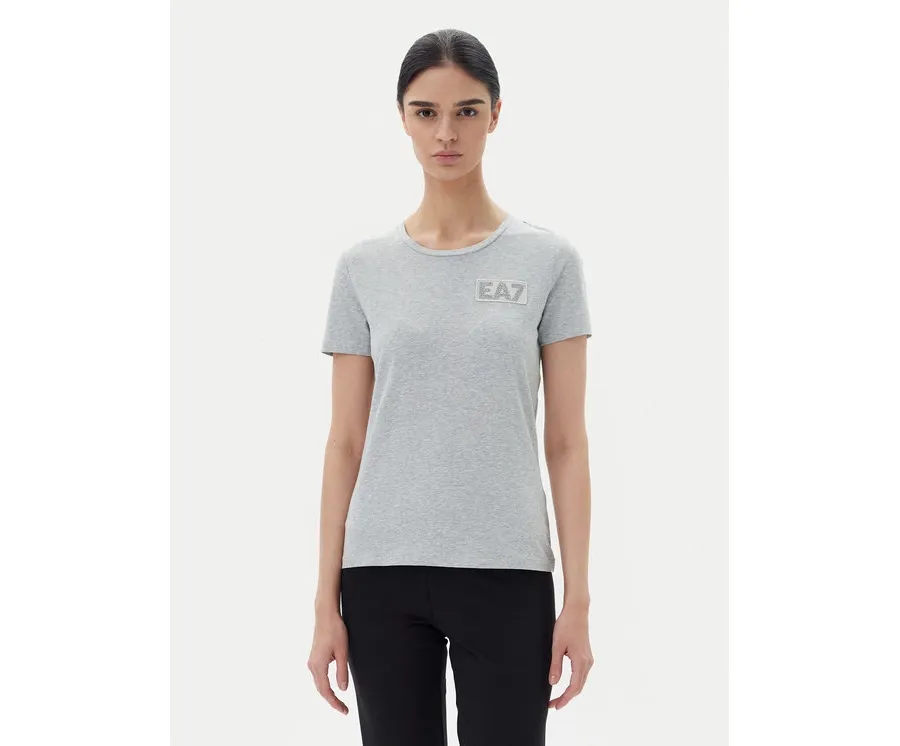 obrazek 1 EA7 Emporio Armani T-Shirt 7W000492 AF10373 O8002 Szary Regular Fit
