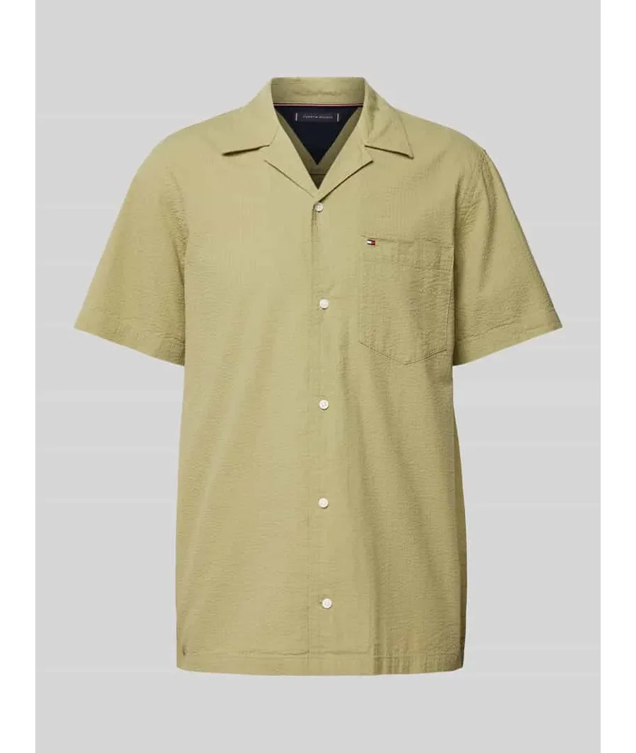 obrazek 1 Koszula casualowa o kroju regular fit z wyhaftowanym logo