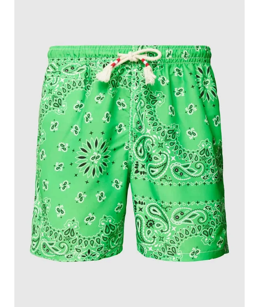 obrazek 1 Spodenki kąpielowe z nadrukiem na całej powierzchni model ‘CAPRESE’