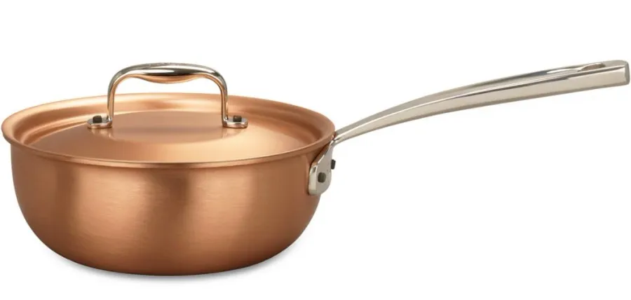 obrazek 4 Zaokrąglona patelnia 18 cm do dań sauté z Belgii
