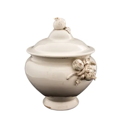 Zdjęcie Piękna waza ceramiczna wykonana w stylu klasycznym - Virginia Casa