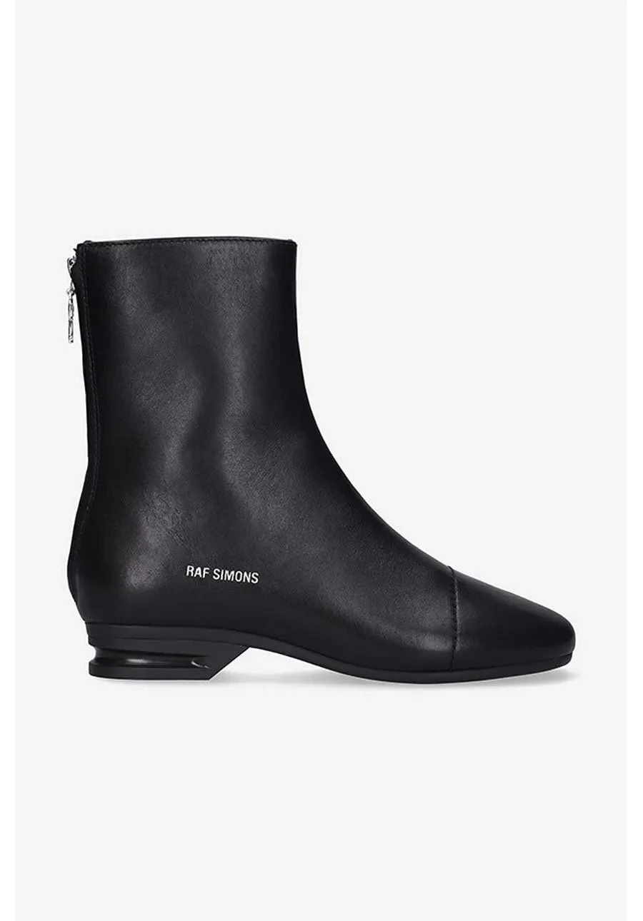 obrazek 1 Raf Simons botki skórzane 2001 kolor czarny HR790006L.0003-CZARNY