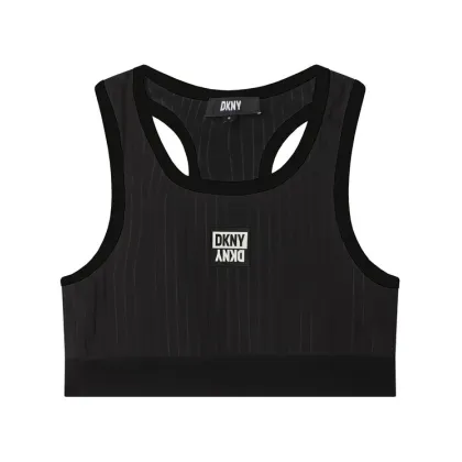 Zdjęcie DKNY Top D35S91 D Czarny Regular Fit