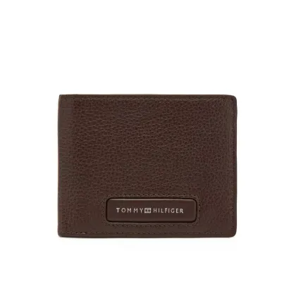 Zdjęcie Tommy Hilfiger Duży Portfel Męski Th Monogram Mini Cc Wallet AM0AM13251 Brązowy