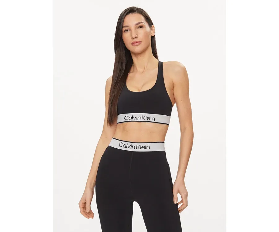obrazek 1 Calvin Klein Performance Biustonosz sportowy 00GWS4K170 Czarny