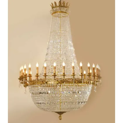 Zdjęcie Kryształowy żyrandol od włoskiego producenta